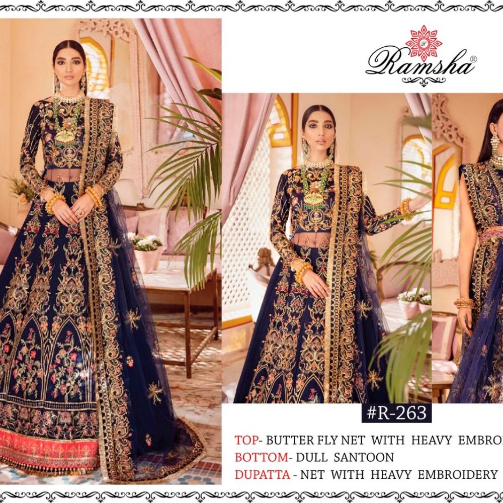 RAMSHA R-262 R-263 AND R-264 WHOLESALE PAKISTANI - Picture 3 of 5